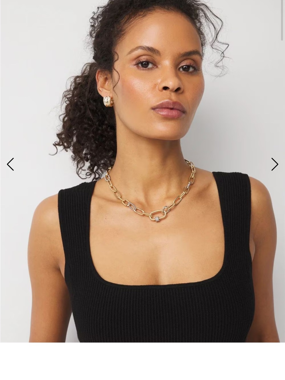 WHBM FORME™ Ribbed Ottoman Tank - Picture 4 of 5
